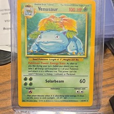 Venusaur Base Set 15/102 1999 English Holo Rare Wizards HP100 on eBay