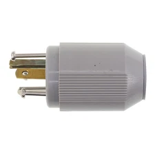 ARROW HART AH5366N AUTOGRIP STRAIGHT-BLADE PLUG, L5-20P, 2P, 3W, 20A, 125V