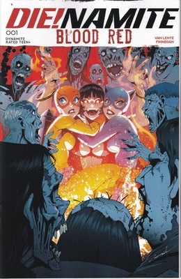 DIEnamite Blood Red Nr 1 Variant Cover B Neuware Dynamite 2025 new