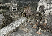Fantasy Terrain Graveyard - D&D DND Town Vill...