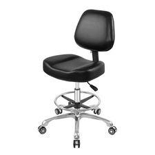 Lift Chair Adjustable Stool Drafting Chair with Backrest & Foot Rest Drafting...
