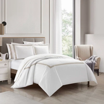 Chic Home Lewiston 3 piece Duvet Set