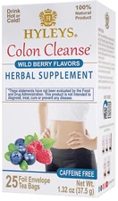 Hyleys Tea Colon Cleanse Wild Berries (1 Pack) 25 Tea Bags