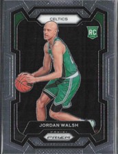 2023-24 Panini Prizm #158 Jordan Walsh RC Boston Celtics