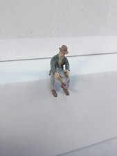 Arttista 1329 - Hobo Cooking a Wiener - O Scale Figure - Model Trains - NEW