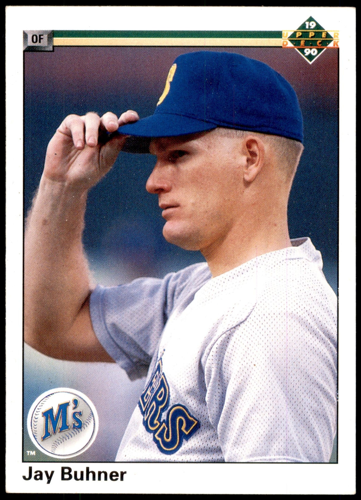 Jay Buhner #534 1990 Upper Deck