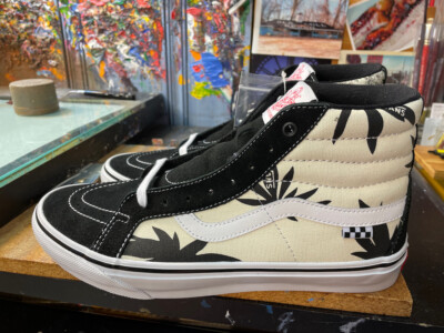 Vans Skate Sk8-Hi Reissue Grosso '88 Black Palms Size US 11 Men's New Skateboard