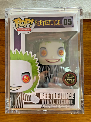 Funko Pop! Beetlejuice: Barbara & Adam Maitland (#367 & #368) *GITD | LE 1800