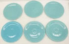 Original Fiesta Fiestaware (5) Turquoise (1) Blue Plate 6" Small Plate TF23