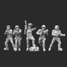Star Wars Legion Clone Trooper Infantry - Proxy Models - 41st Elite Corps