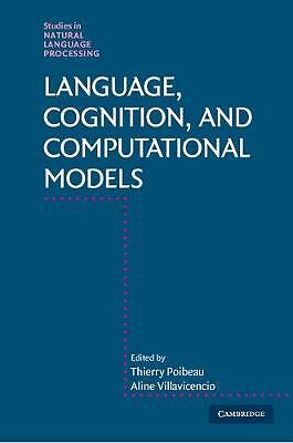 Language Cognition Computational Models Hardcover Cambridge Un  9781107162228 Sehr guter Zustand