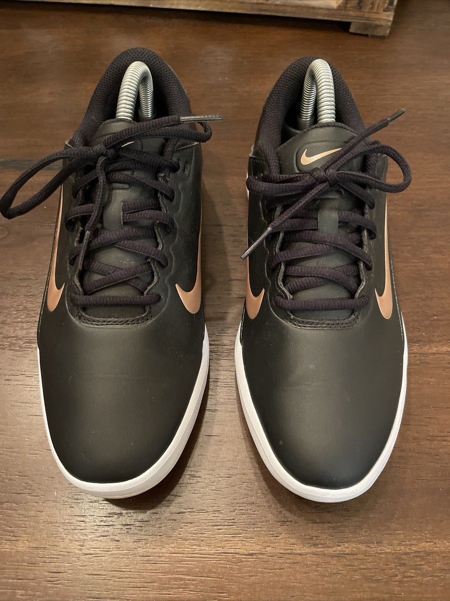 Nike Vapor Women Golf Shoes Black Fitsole Size 9 Spikeless AQ2324