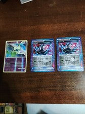 LOTTO 3 CARTE POKEMON HOLO - VARI SET - ITA