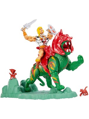 Battlefield Warriors Batttle Armor He-Man & Battle Cat Action Figure
