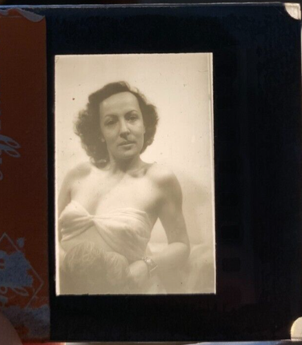 Vintage Glass 1950's Nude 35mm Transparency Slide Pinup Cute Girl Model 7885.65 eBay
