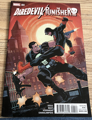 Daredevil The Punisher Seventh Circle #4. Oktober 2016 Soule/Kudranski & Bagged