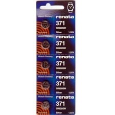 Renata Single Watch Battery Swiss Made Renata 371 or SR920SW 1.5V Fast Ship AG6