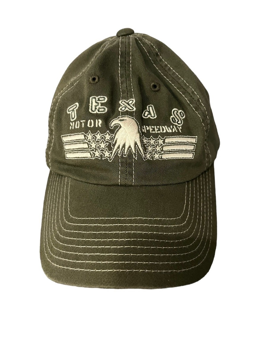 SMI Properties Texas Motor Speedway Women\'s Adjustable Racing Cap NWT Texas Motor Speedway Hat Blue Flames SMI Properties | eBay main image 2