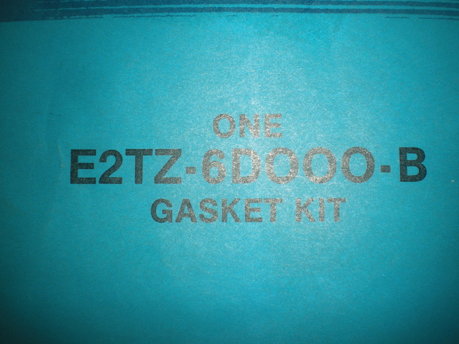 NOS 1982 1983 FORD TRUCK TIMING COVER GASKET SET E2TZ6D000B eBay