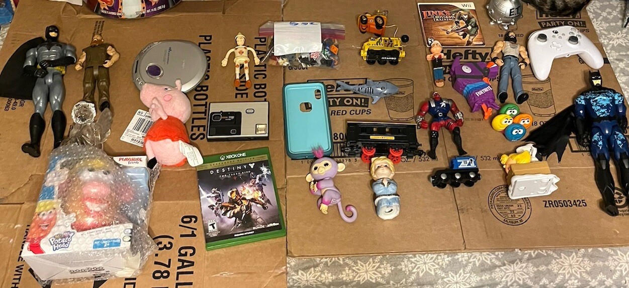 Junk Drawer Flea Market Reseller Lot Toy Video Game Action Figure