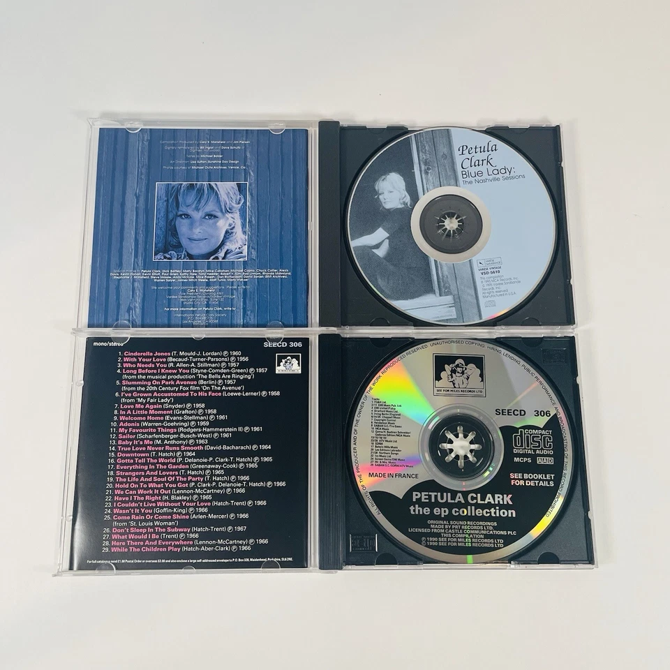 Petula Clark 2 CD Lot - Blue Lady: The Nashville Sessions + The EP Collection - Image 2 of 4