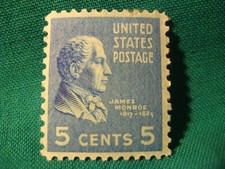 5c James Monroe-MNH Single-Scott #810-1938 Presidential Series