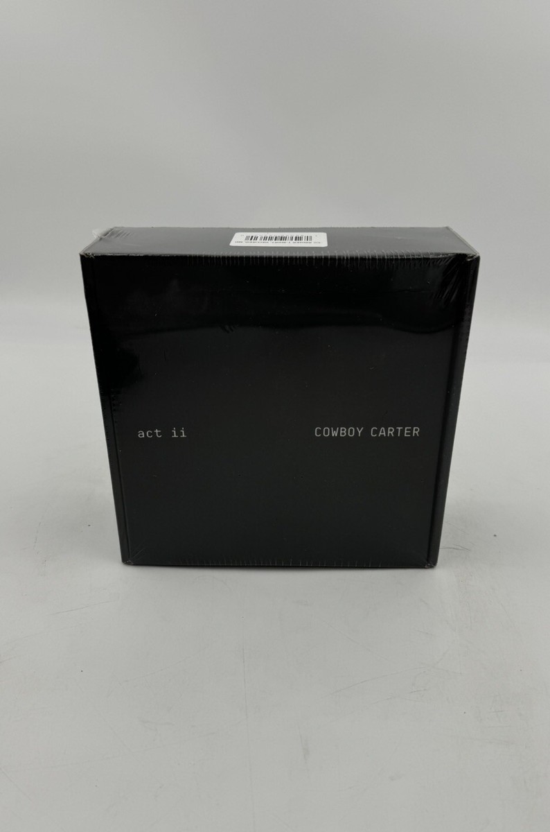 ビヨンセ　カウボーイカーター　CD Tシャツ　Sサイズ ボックスセット COWBOY CARTER LIMITED EDITION EXCLUSIVE COVER CD BOXSET
