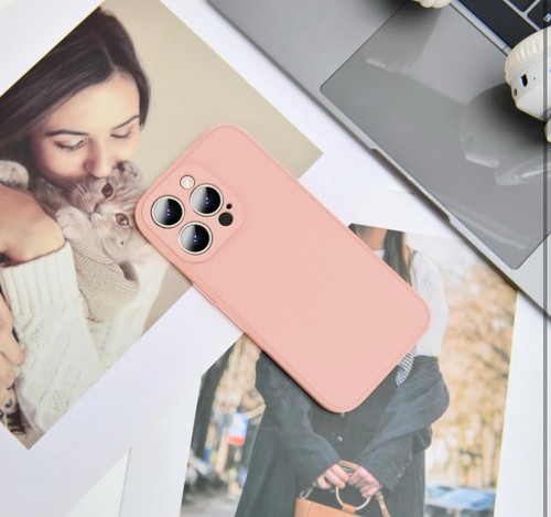Funda de silicona para iPhone 15 Pro Max 6,7 pulgadas agujero fino a prueba de arañazos golpes - Imagen 2 de 6