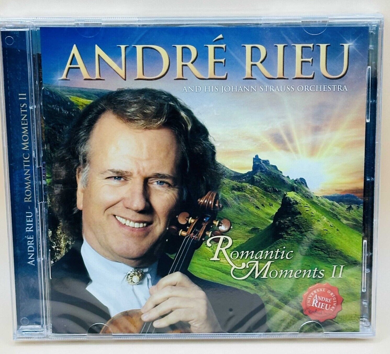 Andre Rieu : Romantic Moments II CD & DVD (New and Sealed)