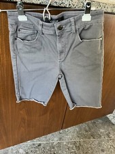Joe's Boys Jean Shorts Gray With Front Pockets Size:14