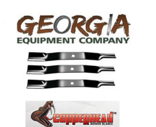 3 USA MADE WOODS MOWER BLADES 72" LEFT HAND CUT 13404 31306 FOR L306 RM306 RM600