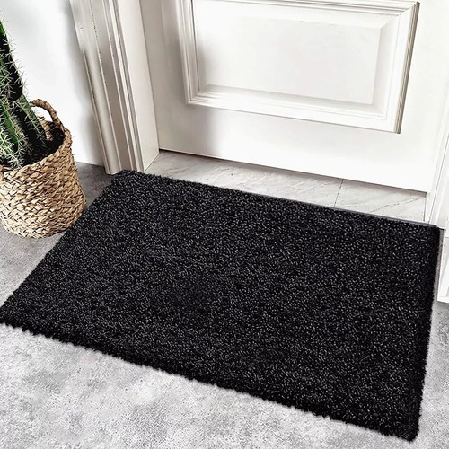 Non Slip Thick Large Shaggy Door Mat Bedroom Hallway Runner Living Room Door Mat - Picture 19 of 29