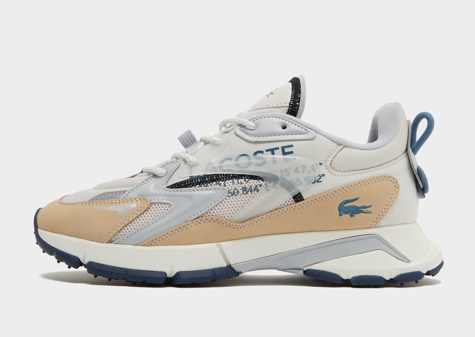 Оригинальный Lacoste L003 NEO 1251 SMA Herren Gre Великобритания 9 43 евро темно-белый серебристый 21690₽