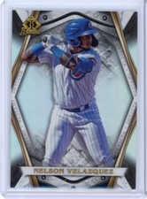 2022 Bowman Chrome Nelson Velazquez Invicta Refractor - Chicago Cubs