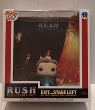 Funko POP Rush Exit Stage Left Album Cover Image 13 Canadian Rock Power Trio 