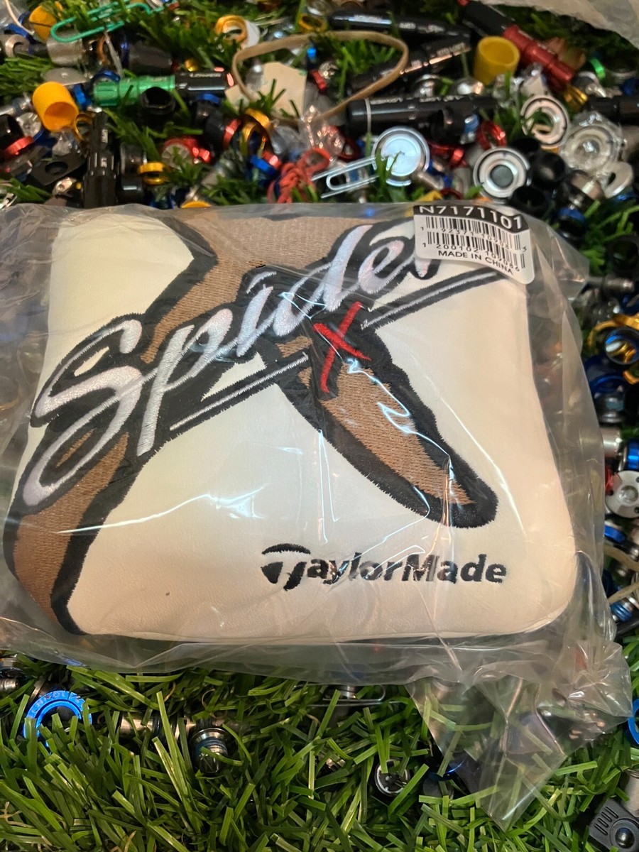 TaylorMade 2019 Spider X Mallet Putter Headcover - White NEW (in