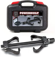 Powerbuilt Strut Coil Spring Compressor Tool Kit, Compress, Remove and Install V