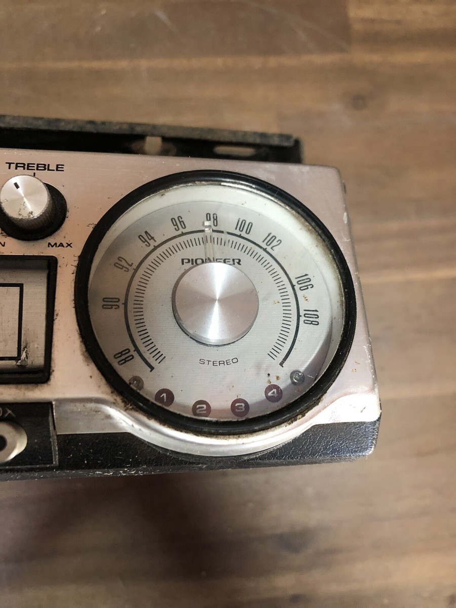 Autoradio Pioneer TP6000 à Cassettes 8 Pistes - Vintage, Jamais Utilisé, Japon