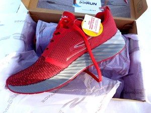 skechers go run mens red