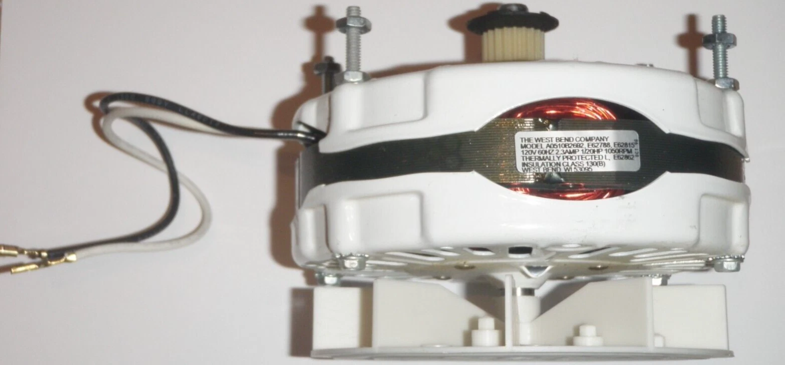 Electric Motor Assembly for West Bend Breadmaker Model 41091R