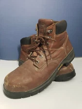 Wolverine Harrison W04904 Steel Toe Work Safety Boot Size 13 one eye hole damage