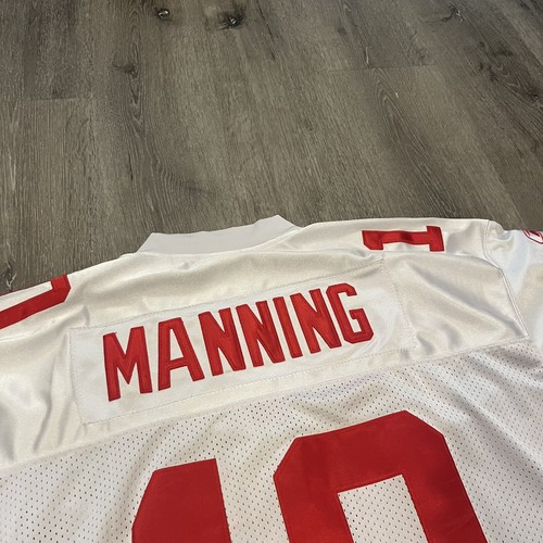 Eli Manning “C” New York Giants Reebok NFL Sewn Jersey Size Men’s 52 - Picture 9 of 9