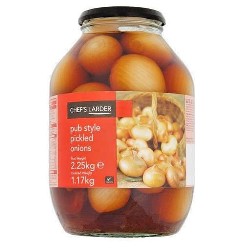Pickled Onions Chip Shop Style 2.25kg /Pub Style Pickled Onions 2.25kg