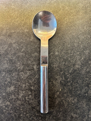 Boda Nova: Oval Steel Collection - Teelöffel (13 cm) RARWARE