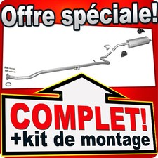 Pot d'échappement Citroen C2