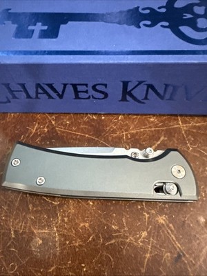 Redencion Street X-Lock Folding Knife Grey Aluminum 3.25'' D2 Tanto Stonewash