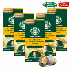 Starbucks by Nespresso Original Line Blonde Roast Espresso 50-count Espresso Pod