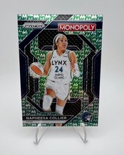 2024 Prizm NAPHEESA COLLIER Monopoly WNBA Green Shimmer /20 🔥 Lynx