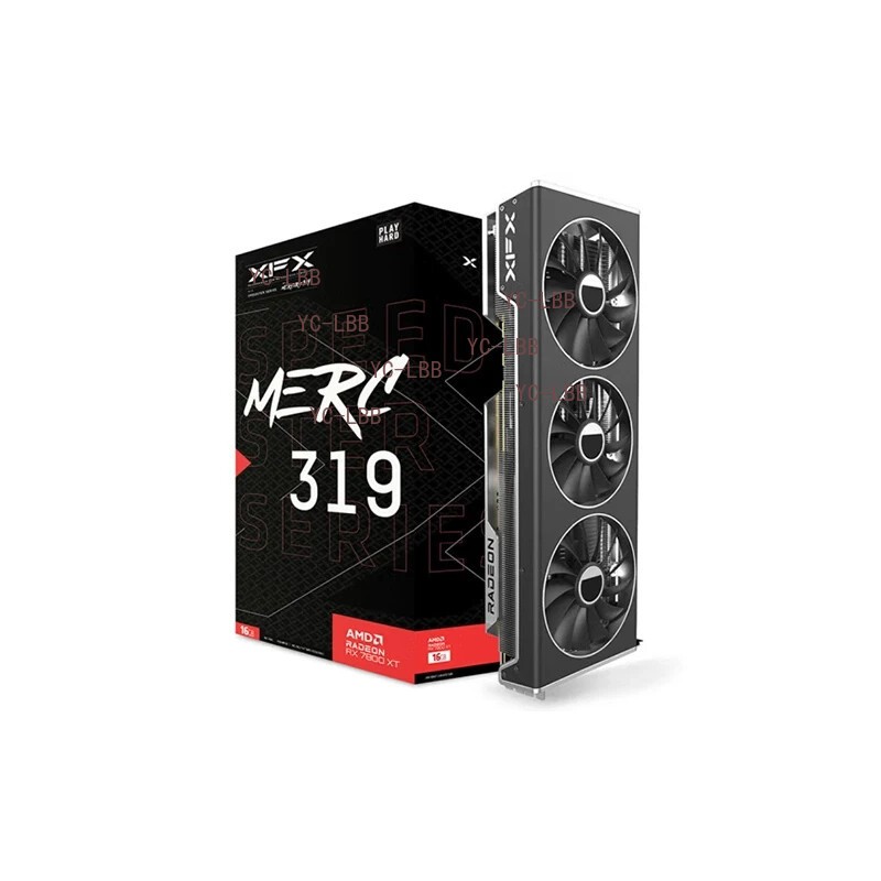 XFX Speedster MERC 319 Radeon RX 7800 XT Black Edition 16GB GDDR6