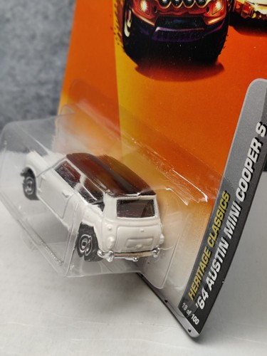 MATCHBOX Heritage Classics #19/100 White '64 AUSTIN MINI COOPER S - NICE! - Picture 4 of 10